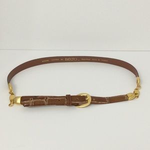 Vintage Leather belt Size M/L